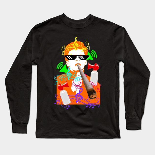 Never Gonna Hit Those Notes Long Sleeve T-Shirt by Shrenk